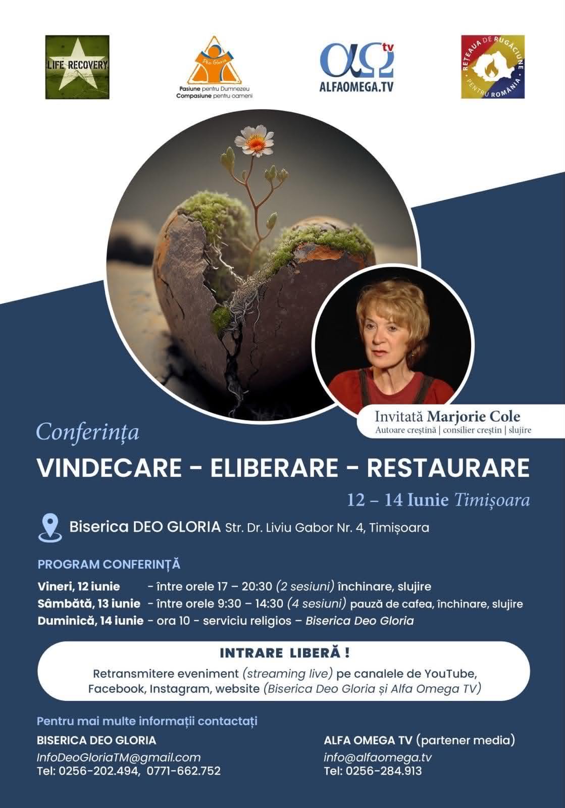 Vindecare – Eliberare – Restaurare